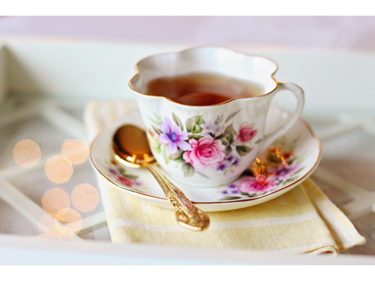 Antique Tea Cup & Saucer Set image 0