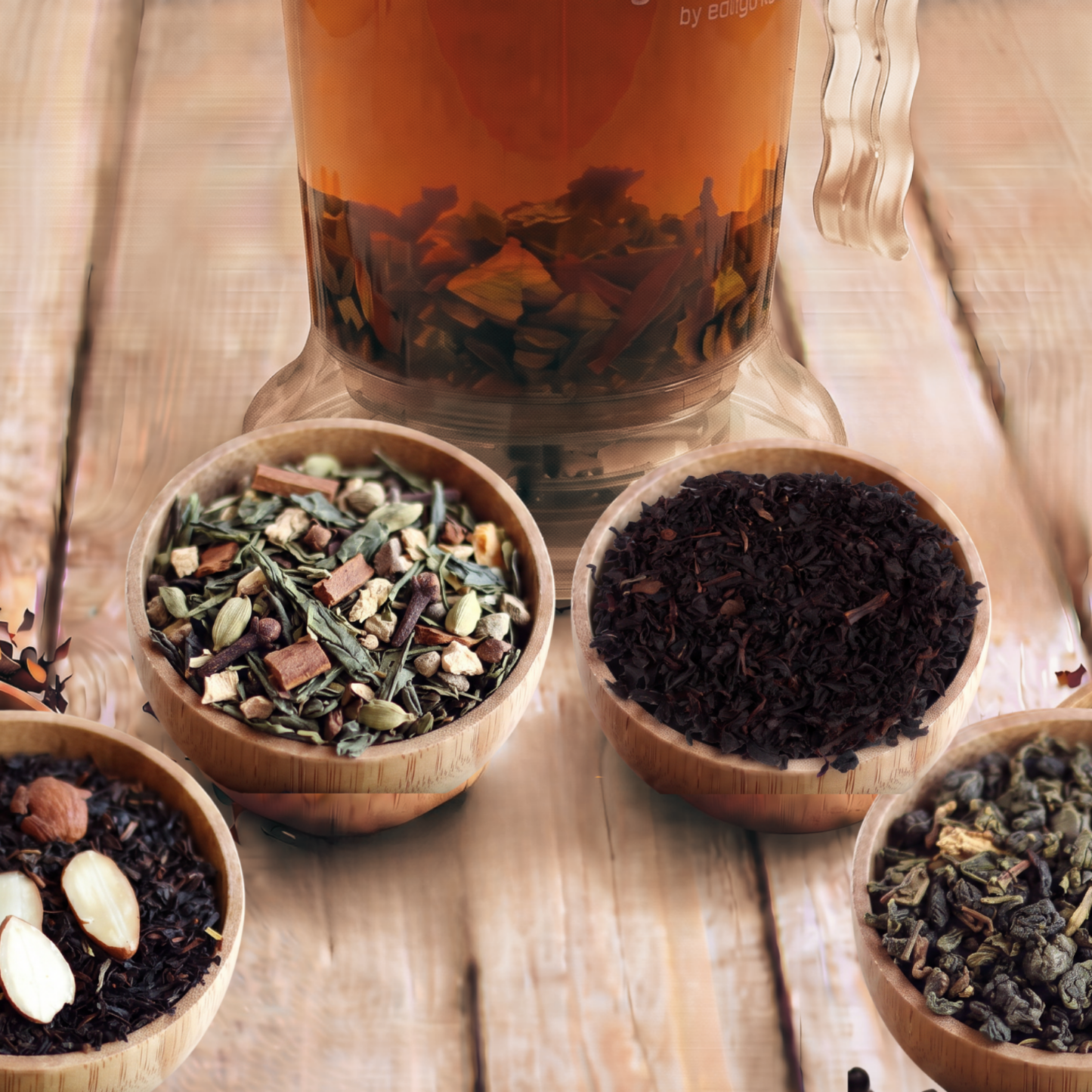Loose Leaf Starter Kit - Caffeinated Teas